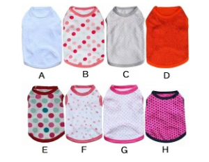 ドット柄犬服の画像1