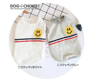 犬の洋服の画像