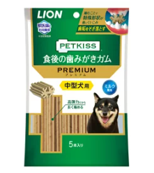 ペットキッス歯磨きガム中型犬用の画像